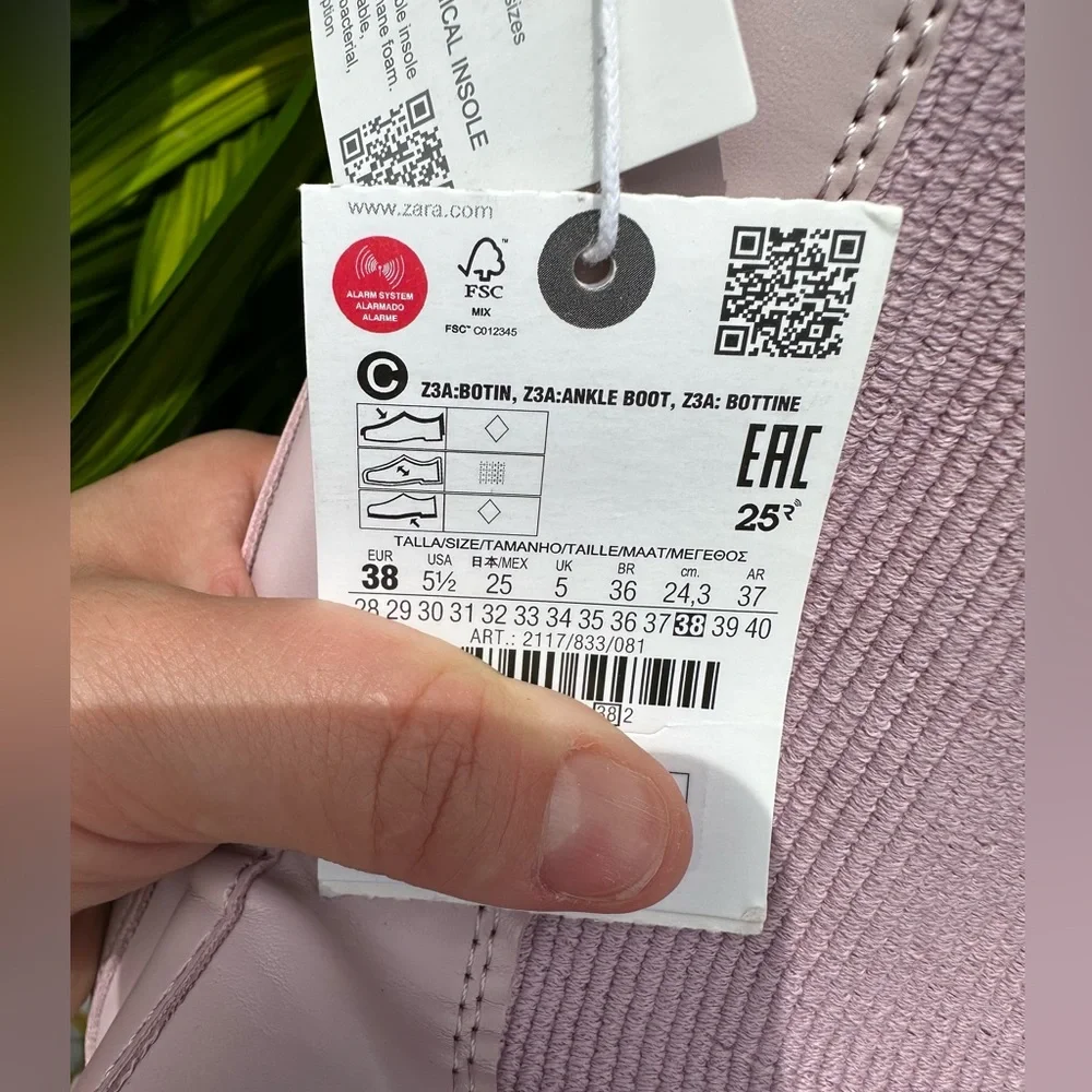 Zara new size
